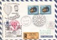 50. Ballonpost Vöcklabruck 26.10.1973 G-BAMA REKO Brief